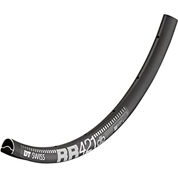 【中古】【輸入品・未使用】DT Swiss RR 421?700?C tubeless-ready Roadディスクリム: 32h、ブラック、Includes Squorx乳首とリム座金