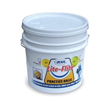 【中古】【輸入品・未使用】Jugs Lite-Flite Baseballs with Bucket
