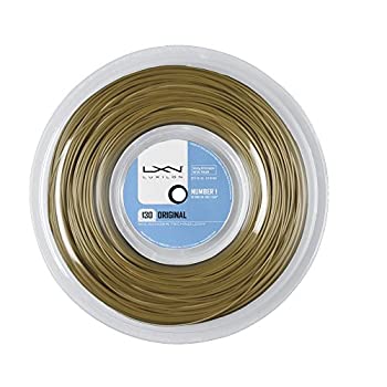 【中古】【インポート品・未当て嵌める】LUXILON(ルキシロン) 庭球 より糸 ガット ORIGINAL 130 (一風変わった 130) 200m木管 WRZ990900