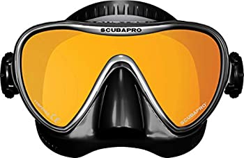 【中古】【インポート品・未当て嵌める】Scubapro Synergy Trufit Twin Mirrored Mask Black/Black/Silver by Scubapro マスク-スポーツ・アウトドア