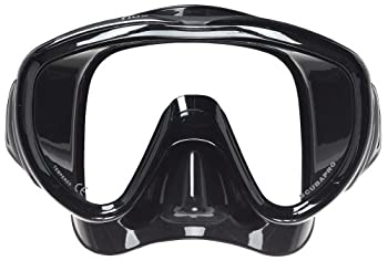【中古】【インポート品・未当て嵌める】Scubapro Flux Mask for Scuba Diving or Snorkeling (Black) 141［並行輸入］ マスク-スポーツ・アウトドア