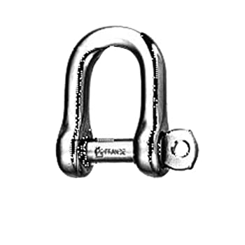 【中古】【輸入品・未使用】WICHARD HR ストレートシャックル AISI630 Dフォーム ロング 10mm
