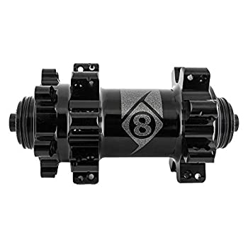 【中古】【輸入品・未使用】origin8ハブフロントmt1110?Elite QR 6b 32?x 100?SBブラックno Skewer Straight Pull???bx401?F-100?( m9?)