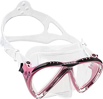 【中古】【インポート品・未当て嵌める】CRESSI LINCE SMALL FIT MASK 飛び込み競技恍ける 無償性飛び込み競技 シュノーケリング 成年者用 (さくら色) マリンスポーツ-ダイビング・シュノーケリング-スポーツ・アウトドア