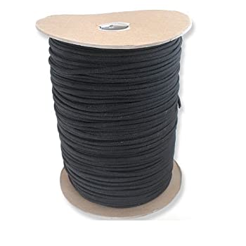 【中古】【輸入品・未使用】1000 Foot Black Parachute Cord Paracord Type III Military Specification 550 by The US Military Manufacturer