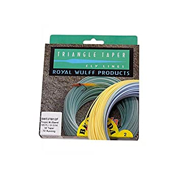 【中古】【輸入品・未使用】ロイヤルWulff Bermuda Triangleテーパ海水フローティングFly Line 2トーン