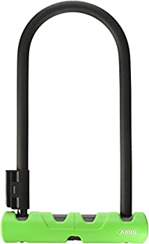 【中古】【39shop】【輸入品・未使用】ABUS★Ultra 410?U - Lockブラック/グリーン、9?in（新古品）｜アトリエ絵利奈