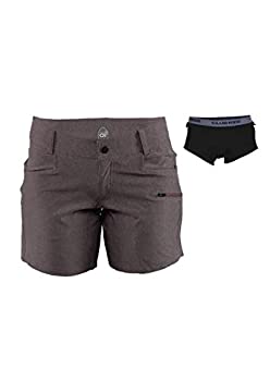 【中古】【インポート品・未当てはめる】Club Rideレディースエデンバイクショーツ、ビュッフェ、サイクリング X-Large 黒いこと