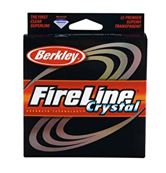 【中古】【輸入品・未使用】バークレーFirelineのクリスタルSUPERLINE 125 Ydをスプール(6/2-pound、水晶)を融合
