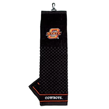 【中古】【39shop】【輸入品・未使用】(Oklahoma★State Cowboys) - Team Golf 24510 Oklahoma State University Embroidered Towel（新古品）｜アトリエ絵利奈