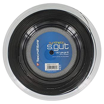 【中古】【輸入品・未使用】(16 Black) - Tecnifibre Synthetic 16g Tennis String REEL Black [Misc.] 17,688円