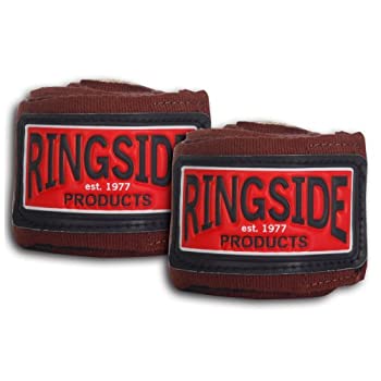 【中古】【インポート品・未当て嵌める】Ringside Heritage Mexican Handwrap Brown