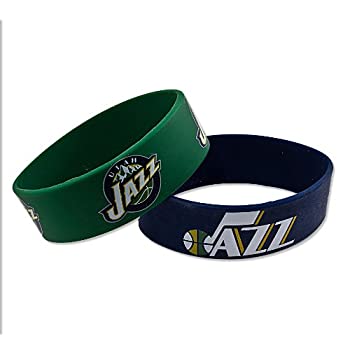 【中古】【インポート品・未当てはめる】NBA ブルックリン・ネッツ 広広とした腕輪 2個容器に並べる