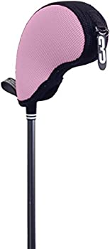 【中古】【39shop】【輸入品・未使用】Stealth★Club Covers 17000 ハイブリッドポケットミニID 3-4-5-X ゴルフクラブヘッドカバー ピンク/ブラック（新古品）｜アトリエ絵利奈