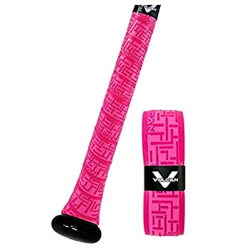 【中古】【インポート品・未当て嵌める】バルカン(Vulcan) VULCAN BATGRIPS バルカンバットグリップ V050-PNK OPTIC PINK(螢光サクラ色) 0.50粍