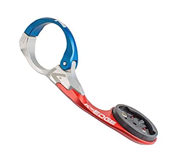 【中古】【インポート品・未当て嵌める】ケーエッジ(K-EDGE) GARMIN RACE マウント 31.8粍 343730004 青み/赤いこと 31.8粍