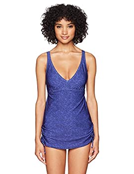 【中古】【輸入品・未使用】(Size 8 Blue) - TYR Women's Mantra V Neck Sheath Swimming One Piece