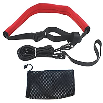【中古】【インポート品・未当て嵌める】YYST 2.0M Pool Swim Training Leash Swim Training Belt Swim Resistance Tether スポーツ・アウトドア-水泳