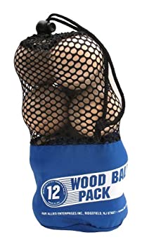 【中古】【インポート品・未当て嵌める】A \u0026 R Sports Wood Ball ( Pack of 12?)