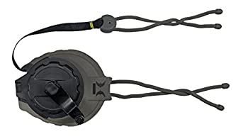【中古】【インポート品・未当て嵌める】Hawk Treestands Speeed リトラクトホイスト 黒いこと (HWK-HA3036) 無償性大きさ