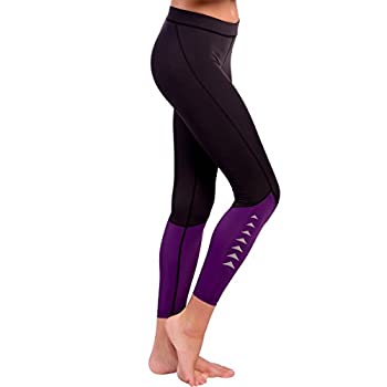 【中古】【輸入品・未使用】(X-Small Purple) - Zensah Women's XT Running Compression Tights
