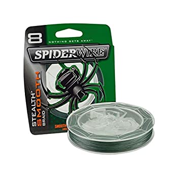 【中古】【輸入品・未使用】Spiderwireステルススムーズ、40lb | 18.1?KG、200yd | 182?M Superline???40lb | 18.1?KG???200yd | 182?M グリーン