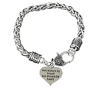【中古】【輸入品・未使用】Best Friends Bracelet- Not Sisters By Blood But Sisters By Heart Bracelet- Friend Jewelry- Perfect Gift for Friends