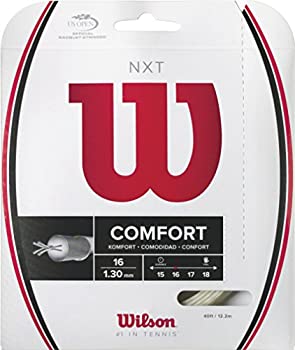 【中古】【輸入品・未使用】Wilson(ウイルソン) テニス ストリング NXT 16 (1.30mm) WRZ942700 マルチ・フィラメント ガット 単張り ウィルソン