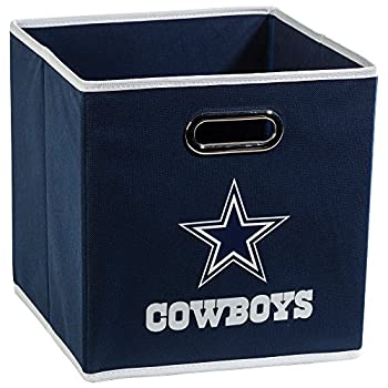 【中古】【輸入品・未使用】Franklin Sports NFLチーム 衣類収納キューブ - 収納容器オーガナイザー (11x10.5x10.5インチ) に適合 One Size ブルー
