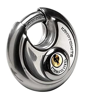 【中古】【輸入品・未使用】KRYPTONITE(クリプトナイト) ラウンド パッドロック シルバー LKW09900