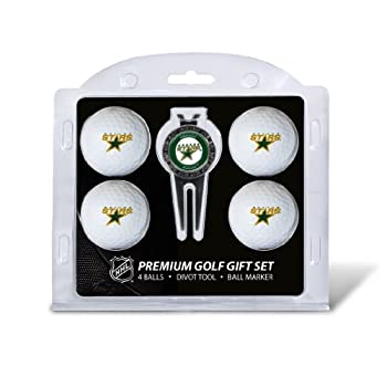 【中古】【インポート品・未当て嵌める】Team Golf 13806 Dallas Stars 4 Ball - Divot Tool Gift Set
