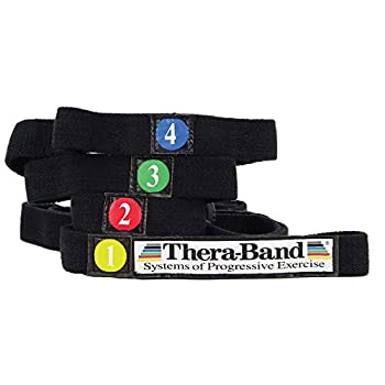 【中古】【輸入品・未使用】TheraBand ストレッチストラップ