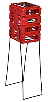 【中古】【輸入品・未使用】(Red) - TOURNA MINI BALLPORT Tennis Ball Pick Up Hopper