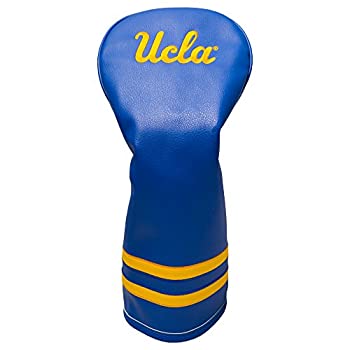 【中古】【39shop】【輸入品・未使用】Team★Golf NCAA UCLA Bruins ビンテージフェアウェイゴルフクラブヘッドカバー フォームフィットデザイン レトロデザイン 優れた刺繍 マルチカラ(新古品)|アトリエ絵利奈