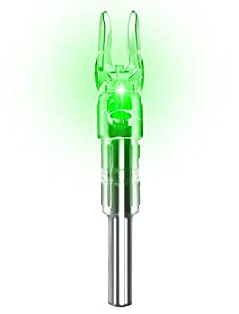 【中古】【インポート品・未当て嵌める】XHYCKJ 6個 S LED点火装置殴り付ける 矢用 口径0.247in １番ウッド嘱する (緑であること)