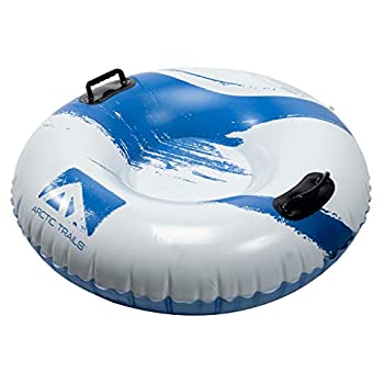 【中古】【インポート品・未当て嵌める】Franklin Sports Arctic Trailsシングルパーソン空気の状態教え込むこと式雪そり ? 高耐久スノーチューブ 赤ちゃん用 ? 持ちこたえるの命のせんたく ? 青色/白いこと
