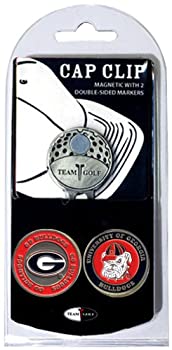 【中古】【輸入品・未使用】Team Golf 21147 University of Georgia Golf Ball Marker Hat Clip