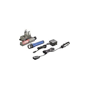 【中古】【インポート品・未当て嵌める】Streamlight SG74357 Strong C4 LED Flashlight Blue Piggyback by Streamlight