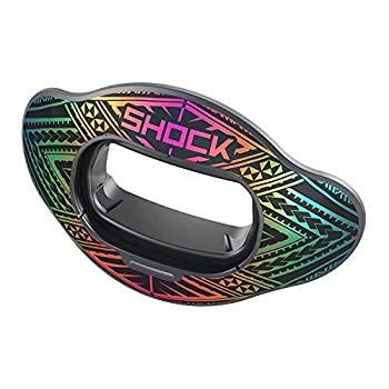 【中古】【輸入品・未使用】ショックドクター交換シールド リップガード用 マウスピースは含まれていません フットボール用 リップガードシールド交換デザイン シングルまた