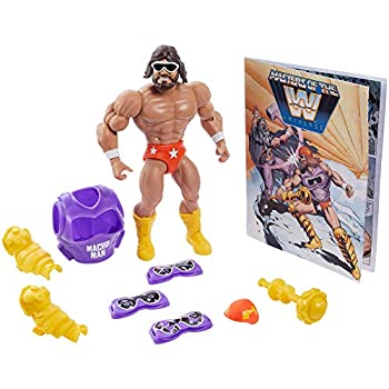 【中古】【輸入品・未使用】WWE Masters of The Universe Macho Man Randy Savage レトロアクションフィギュア