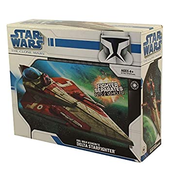 【中古】【輸入品・未使用】Star Wars Clone Wars Obi-Wan's Delta Starfighter