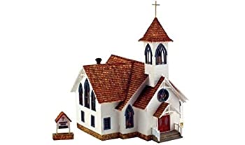 【中古】【39shop】【輸入品・未使用】Woodland★Scenics BR5041 HO ビルトアップ コミュニティ教会(新古品)|アトリエ絵利奈