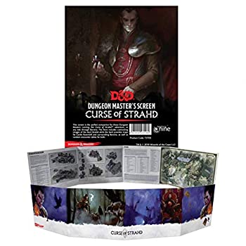 【中古】【輸入品・未使用】ダンジョンズ&ドラゴンズ - 「Curse of Strahd」DMスクリーン