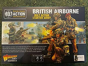 【中古】【39shop】【輸入品・未使用】Warlord★Games British Airborne Starter Army Bolt Action Wargaming Miniatures（新古品）｜アトリエ絵利奈