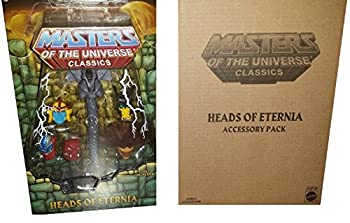 【中古】【輸入品・未使用】Masters of the Universe Heads of Eternia Accessory Pack - includes alternate heads for Grizzlor Buzz-Off Sy-Klone Roboto Snout Spout an画像
