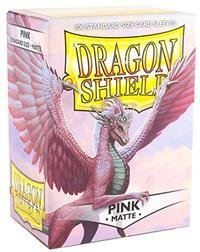 【中古】【39shop】【輸入品・未使用】Dragon★Shield Matte Pink 100 Deck Protective Sleeves in Box Standard Size for Magic he Gathering (66x91mm)（新古品）｜アトリエ絵利奈