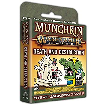 【中古】【輸入品・未使用】Munchkin Warhammer Age of Sigmar 死と破壊｜アトリエ絵利奈