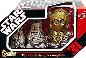 【中古】【インポート品・未当て嵌める】Star Wars C-3po Chubby Nesting Dolls By Hot Toys