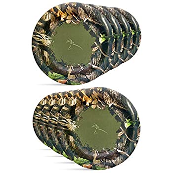 【中古】【39shop】【輸入品・未使用】Hunting★Camo Dessert Plates (Next Camo 18cm Round Plates - 8 Pack) Next Camo Party Collection by Havercamp（新古品）｜アトリエ絵利奈