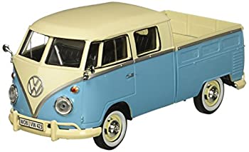 【中古】【輸入品・未使用】フォルクスワーゲンタイプ2?( t1?) Double Cabピックアップトラックブルー/ Cream 1?/ 24?by Motormax 79343-ltbl / CRM